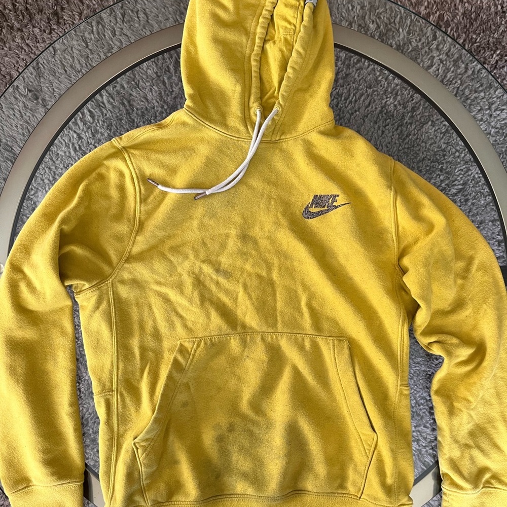 Yellow Nike Hoodie